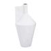 Elk Home Rabel White Finish Metal 16.25 Inch Wide Vase