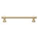 6-5/16 in. Center to Center Classic Euro Bar Pull Cabinet Hardware Handle - 4361-160-CHPG
