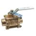 APOLLO VALVES 82LF24701 1-1/2" Sweat Bronze Ball Valve Inline