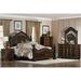 Bloomsbury Market Elwin Dark-Bronze Panel Bedroom Set 3&4 Wood in Brown | 60.5 W x 64 D in | Wayfair 065A9C7C4B0640B2B87DA56786B13141