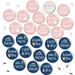 80 Pieces Gender Reveal Button Team Boy Girl Button Pins Gender Reveal Clothes Pins Baby Shower Buttons Party Games Ideas Pin Back Buttons for Party Favors Supplies 1.5 Inch