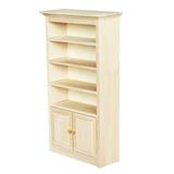 Toyvian 1 12 Dollhouse Furniture Wooden Dollhouse Bookshelf Cabinet Dollhouse Miniature Furniture DIY Dollhouse Accessories Unfinished Dollhouse Furniture