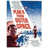 Plan 9 From Outer Space Composition Notebook: College Ruled: 100 sheets / 200 pages 9-3/4 x 7-1/2 (Paperback)