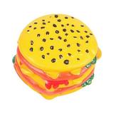 Panda Superstore PS-PET2975415011-ALAN01825 Creative Burger Durable Clean Teeth Chew Toy with Sound