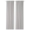 Ikea MAJGULL room darkening curtains, 1 pair 145x300 cm light grey