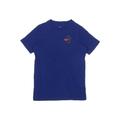 Nike Short Sleeve T-Shirt: Blue Print Tops - Kids Boy's Size Small