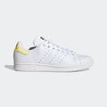 Sneaker ADIDAS ORIGINALS "STAN SMITH" Gr. 37, gelb (cloud white, almost yellow, core black) Schuhe Sneaker