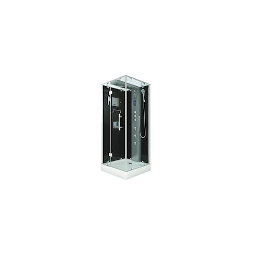 Dampfdusche Duschtempel Sauna Dusche Duschkabine D38-13L3 90×90 cm ohne 2K Scheiben Versiegelung