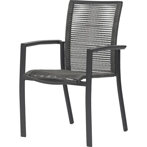 Garden Emotions Terrassenstuhl Kallisto, Seilgeflecht, 42,5x57x52cm , UV- und Wetterbeständig Image