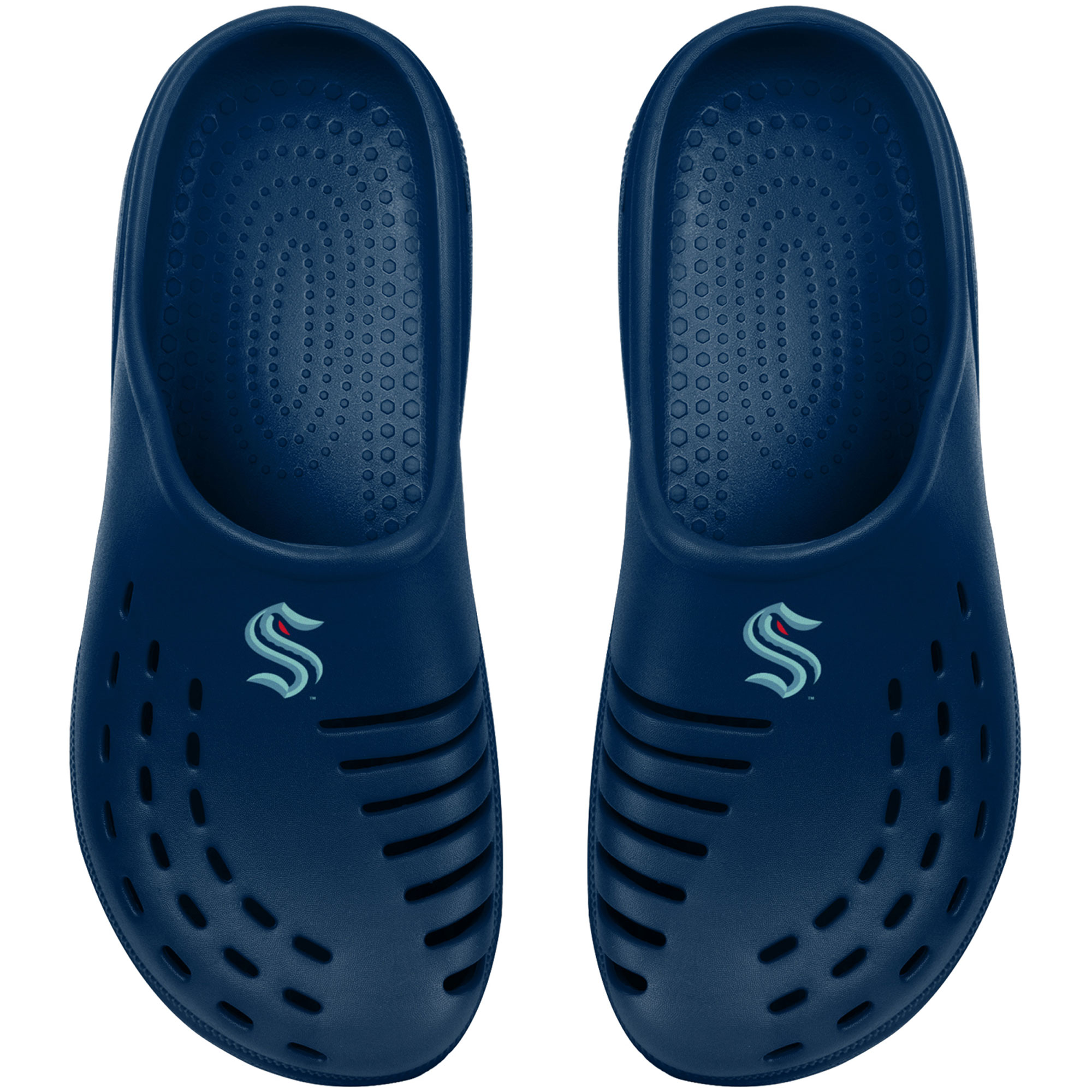 FOCO Seattle Kraken Sunny Day Clogs für Jugendliche, tiefseeblau Image