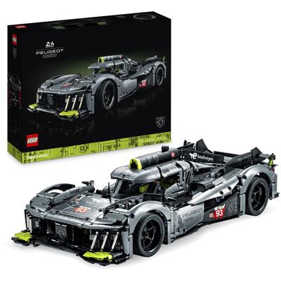 Konstruktionsspielsteine LEGO "PEUGEOT 9X8 24H Le Mans Hybrid Hypercar (42156), LEGO Technic" Spielbausteine bunt Kinder