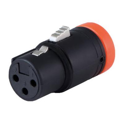 Cable Techniques Low-Profile Right-Angle XLR 3-Pin Female Connector (Standard Outlet, B-Shel CT-BX3F-N