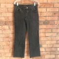 J. Crew Jeans | J Crew Black Corduroy Favorite Fit Jean Size 4s | Color: Gray | Size: 4