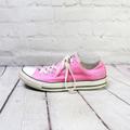 Converse Shoes | Converse Chuck Taylor All Star Pink Canvas Low Top Lace Up Sneakers M 9 L 11 | Color: Pink | Size: 11