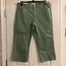Nine West Pants & Jumpsuits | Nine West Ladies Capris | Color: Green | Size: 16