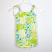 Lilly Pulitzer Dresses | Lilly Pulitzer | Girls' Gator Patch Tie Shoulder Patchwork Sundress | Color: Green/Yellow | Size: 4g