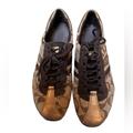 Coach Shoes | Coach Brown Print Shoes Sz Eu 38, Us Sz 8 | Color: Brown | Size: 8