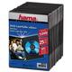 Hama DVD Slim Box 25. Black 1 discs