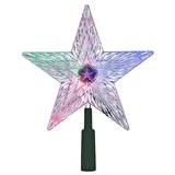 Kurt S. Adler 74894 - 8.5" LED Color Changing Star Christmas Tree Topper
