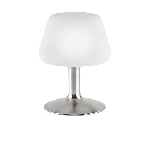 Tischleuchte aus Stahl mit Opalglas inkl. LED und Touch-Dimmer - Tilly