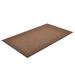 NoTrax T39S0046BR Floor Mat, Polypropylene, Ribbed Vinyl Back, Fade-Resistant, 4' x 6', Coffee