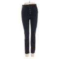 Hidden Jeans Jeggings - High Rise Skinny Leg Denim: Black Bottoms - Women's Size 2 Tall - Black Wash