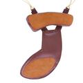 Walmeck Violin Shoulder Rest Violin Chin Rest Large Violin Shoulder Pad Sheepskin Shoulder Pad Sheepskin Chin Pad Protector for 34-44 Violin