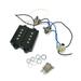 P Bass Humbucker Pickups Prewired Harness Set for w/ 1T1V 1Jack 4 String Bass Pickups Set for PB Style Electric Bass B