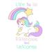 Life Is All Rainbows and Unicorns Wide Rule Composition Notebook (Paperback)