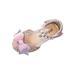 Girls Size One Sandals Performance Dance Shoes For Girls Childrens Shoes Pearl Rhinestones Bowknot Shining Kids Princess Shoes Girls Flip Flops Size 4