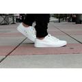 Fear0 Unisex True to Size All White Tennis Casual Canvas Sneakers Shoes for Men Size 11
