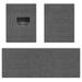 Universal Automotive Car Floor Mats Trim to Fit Heavy Duty Do It Yourself Full Set Solid Gray Car Floor Mats All Weather Protection Car Floor Mats Interior Accessories for Cars SUVs and Trucks