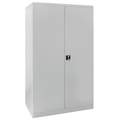 PROREGAL Stahlschrank Owl mit 4 Fachboden | HxBxT 192x110x58cm | Lichtgrau Image