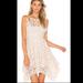 Free People Dresses | New Item Asymmetrical Free People Lace Cutout Ivory Just Like Honey Dress | Color: Cream/Tan | Size: 4