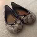 Coach Shoes | Coach Flat Dress Shoes | Color: Brown/Tan | Size: 7