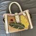 Coach Bags | Coach Limited Edition Lady Bug Hampton Tote #4439 | Color: Tan/White | Size: 10.5x8x4