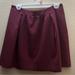 J. Crew Skirts | J.Crew Burgundy A-Line Mini Skirt Size 6 | Color: Red | Size: 6