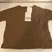 Zara Shirts & Tops | New With Tags Girls Zara Shirt | Color: Brown | Size: 3tg