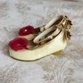 Disney Shoes | Belle Dress Up Shoes 7/8 | Color: Gold/Yellow | Size: 8g