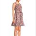 Kate Spade Dresses | Kate Spade Floral Mosaic Poplin Dress Size 4 | Color: Black/Pink | Size: 4