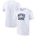 Men's Fanatics Branded White Notre Dame Fighting Irish Basic Arch T-Shirt