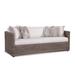 Braxton Culler Paradise Bay 82" Wide Patio Sofa w/ Cushions Olefin Fabric Included in Brown | 33 H x 82 W x 35 D in | Wayfair 486-0111/6221-61