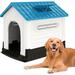 Tucker Murphy Pet™ Davaya Blue/White Plastic Dog House Plastic House | 38.9 H x 34.6 W x 41 D in | Wayfair E015CD67D415423AB9951C1212699495