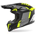 Airoh Aviator 3 Glory Motocross Helm, gelb, Größe S