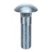 ZORO SELECT U08320.037.0125 Carriage Bolt,3/8-16x1 1/4 L,Pk100