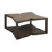 Elk Home Watkins Heritage Gray Wood 36 Inch Wide Coffee Table