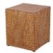 Outdoor Faux Wood Stump Side Table Coffee Table - 14.60 * 14.60 * 17.00