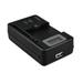 PKPOWER Universal Battery Charger for Samsung AB663450GZ Convoy 2 SCH-U640 SCH-U660