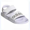 Adidas Shoes | Adidas Adilette Sandals | Color: Gray/White | Size: 10