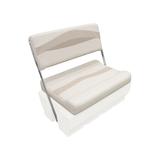 Wise Premier Pontoon Flip-Flop Seat Cushions Only Platinum/Mocha Java/Khaki Large BM1152-1066